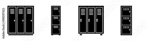 Find black metal lockers for gym school or workplace storage solutions and organization ideas online now
