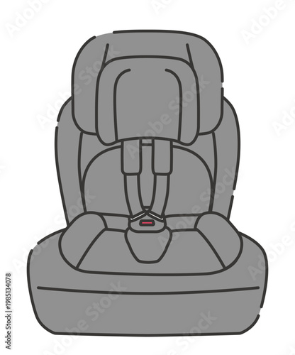 チャイルドシートのイラスト