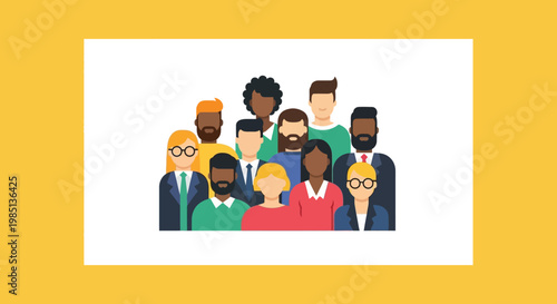 Diverse Group of People Together.