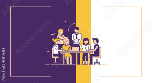 People sitting at a table.