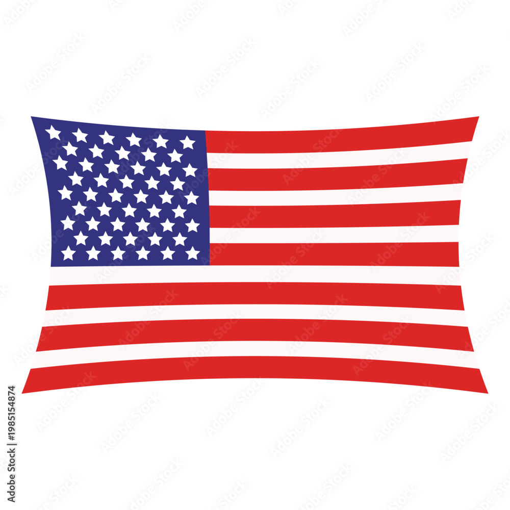 Obraz premium United States flag