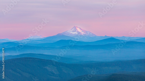 mountain landscape in the morning