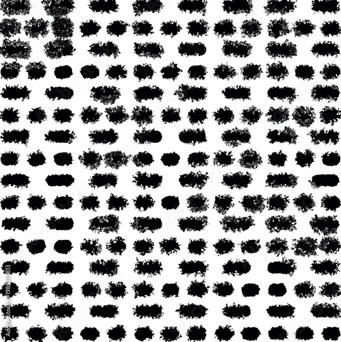 The noisy texture consists of medium-sized spots or ovals.