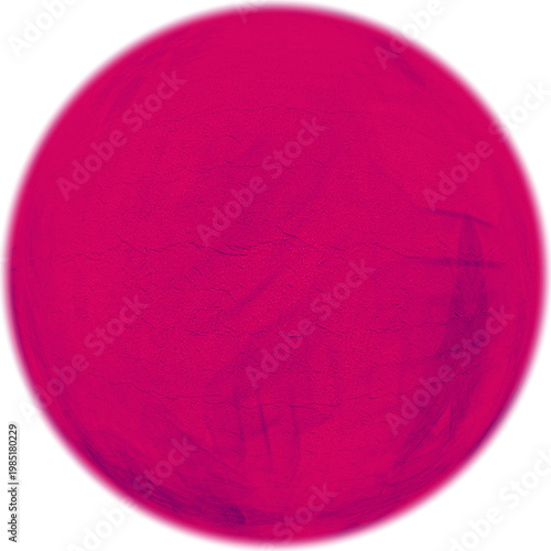 red sphere isolated on white