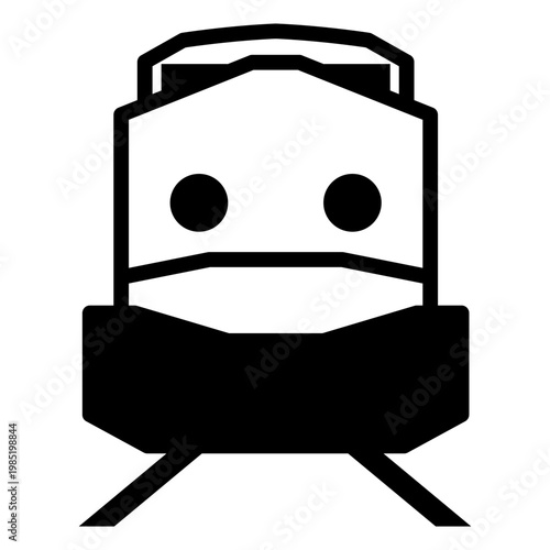 Wallpaper Mural Outline transportation icon Torontodigital.ca