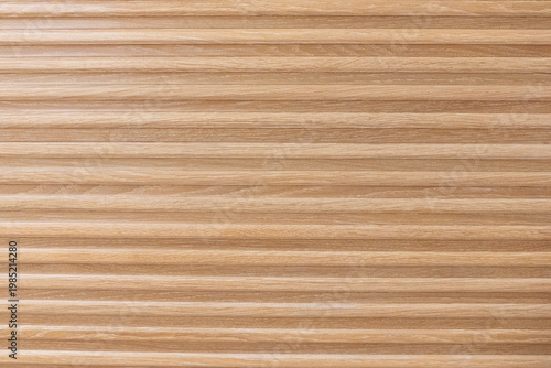 ribbed, light brown wood wall tile texture