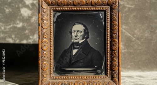 Vintage portrait of a man.