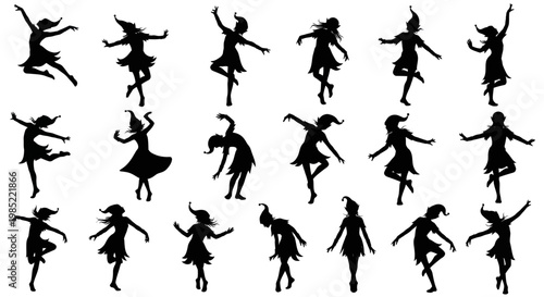 Dancing Fairies Silhouettes Collection