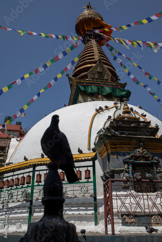 Dharmadhaatu Stupa shrine in Kathmandu Nepal