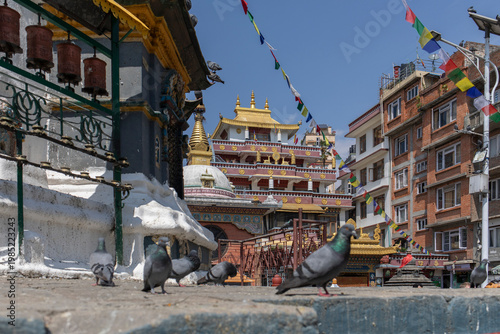 Dharmadhaatu Stupa shrine in Kathmandu Nepal