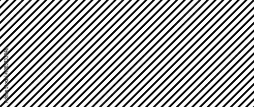 Black slash lines seamless pattern. Repeating subtle diagonal line background. Fine tilt pinstripe linear wallpaper. Abstract slanted stripes backdrop. Repeated oblique strip texture overlay. Vector