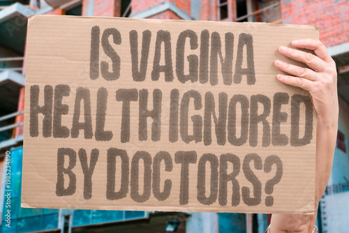 Foto "Is Vagina Health Ignored By Doctors?" Research consistently shows vaginal conditions receive less clinical attention and funding than comparable male conditions