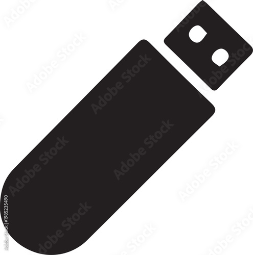 USB Flash Drive Memory Stick Icon