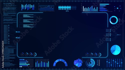Business Statistics, Market Data And Infographics Layout 4k animation design business market data analysis reports, with infographics, bar stats, charts and diagrams