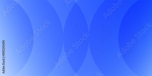 A blue gradient background with a subtle, modern semicircle decoration. Ideal for tech, digital, and futuristic themes. simple circle. eps10.