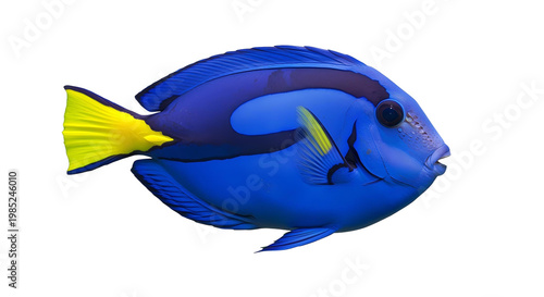 tropical fish isolated on png background