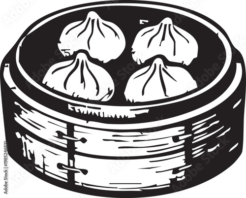 Vector illustration of a delicious apple pie dessert