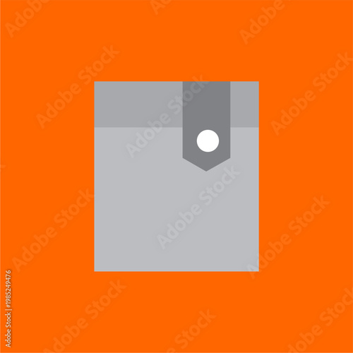 pocket style icon vector design
