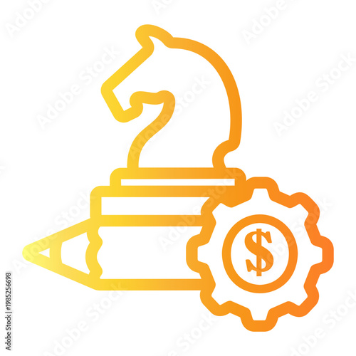 implement Line Gradient Icon