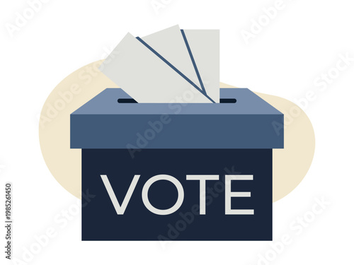 Voting icon. Politics icon. Flat vector icon concept.