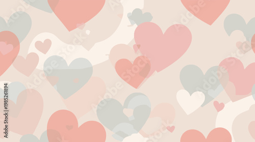 A soft, muted background of overlapping pastel shapes creates a calming and versatile aesthetic. Ideal for websites, presentations, or social media co