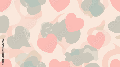 A soft and gentle abstract background in peach and cream tones. Perfect for creating a calming and modern aesthetic for websites, social media, or bra