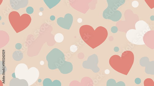 A calming and modern abstract background with soft pastel shapes. Perfect for websites, presentations, or as a minimalist design element for branding 