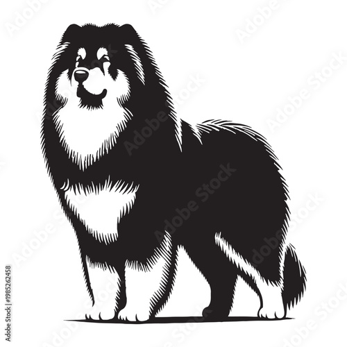 Pamir Shepherd Dog Powerful Guardian of Central Asian Mountains Loyal Protective Intelligent Rare Breed Strong Working Dog Family Protector Brave Independent Weather-Resistant Herding Companion.