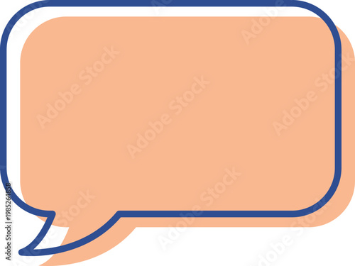 吹き出しレトロポップ_角丸長方形1