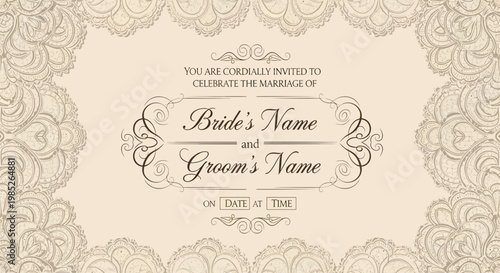 Wedding Invitation Card Design Template 24.