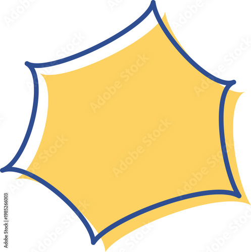 吹き出しレトロポップ_強調3