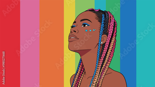 Cartoon Man with Brown Hair and White Shirt