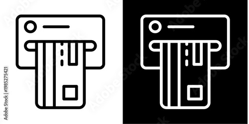 Global Card Payment Icon Set White Style Collection