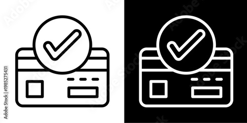 Pos Terminal Icon Set White Style Collection