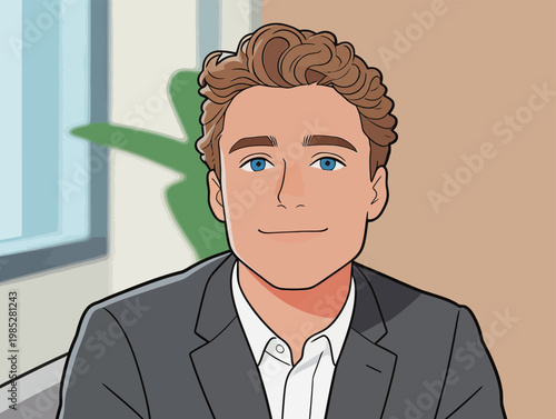 Illustration of a Tiger with Outstretched Paws