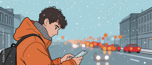 Portrait of a mature businessman with grey hair and beard