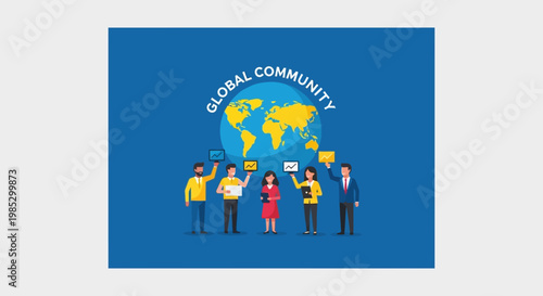 Diverse People Global Community.