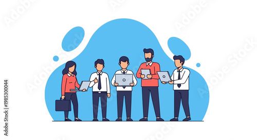 Diverse Group of Business People.