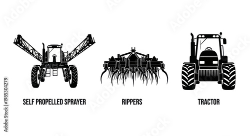 Tractor and Farm Equipment Machinery.