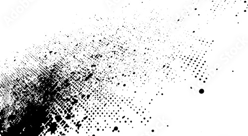 фотографія Monochrome xerox noise backdrop with halftone overlay