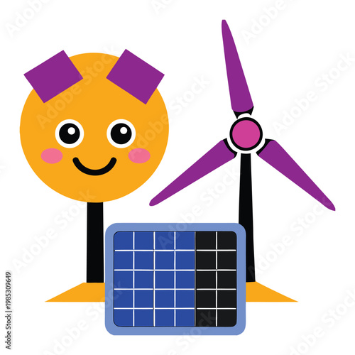 Solar cells convert sunlight into clean electricity, while wind energy harnesses air movement through turbines. Together, they provide renewable, eco-friendly power for a sustainable future.
