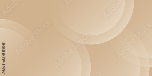 Abstract Beige Bokeh Background With Soft Circles and Neutral Gradient Texture