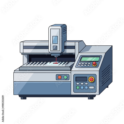 Automated Laser Solder Paste Dispenser Machine for PCB Assembly