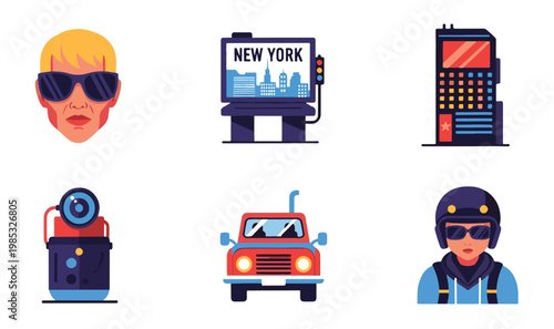 Premium 8 Basketball Logo Icons - Minimalist Sports Team Emblems, Basketball Court Silhouettes  Athletic Motion Ball Graphics for Branding