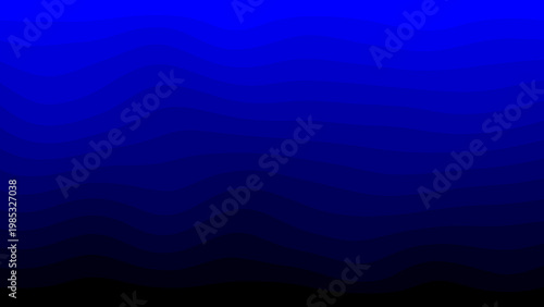 Horizontal blue gradient waves suitable for underwater themes in design projects, background images, website banners, and social media graphics.