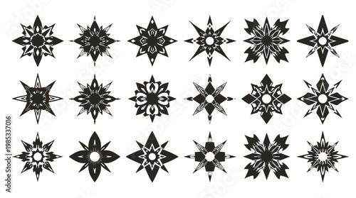 Dynamic black ink brushstrokes create a striking abstract design. Perfect for backgrounds, adding artistic flair to projects, or conveying energy and 