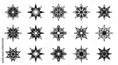 A striking black graphic element against a white background. Useful for modern designs, backgrounds, or adding a bold visual statement to branding and