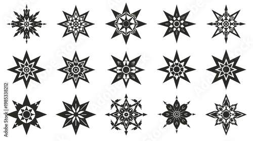 Vászonkép A minimalist, high-contrast geometric design evoking concepts of dynamism and progression