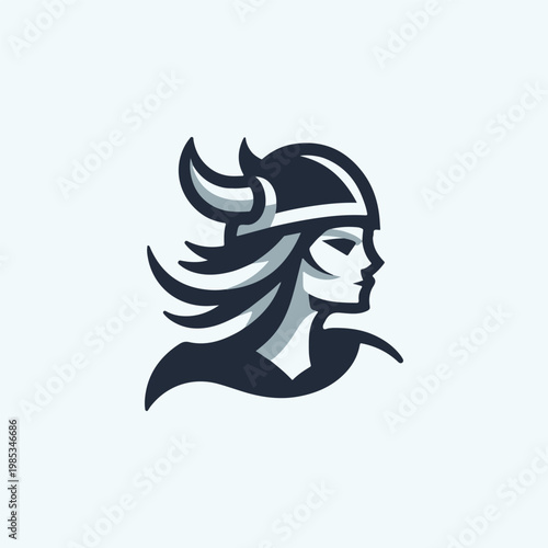 Viking Girl Logo