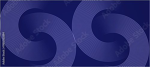 Картината върху платно Modern digital technology background design with hexagons